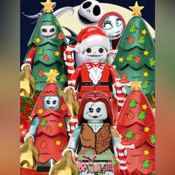Christmas Tree Costumes : Jack & Sally 🎄🎄 - Picture 1 of 1